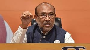 PTI : Manipur Chief Minister N Biren Singh |